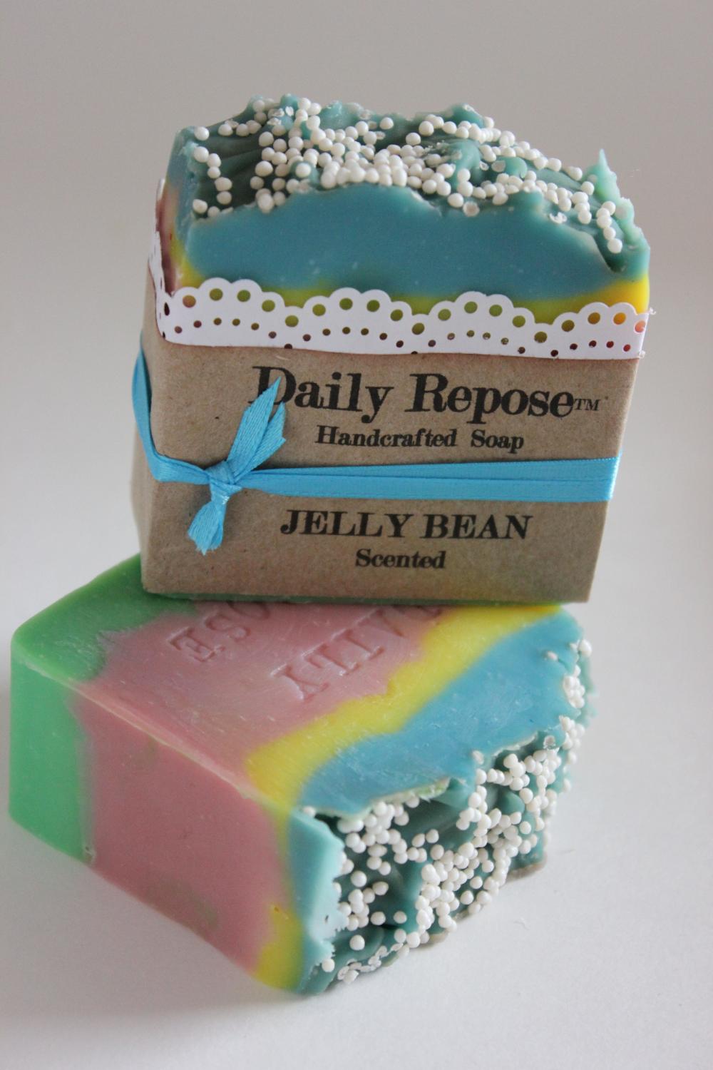 JELLY BEAN Soap Scented EASTER Vegan Cold Process Cp 